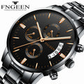 Wholesale Custom Your Brand Luxury Stainless Steel Student SPORTS Wristwatches Waterproof Quartz Watch for Men