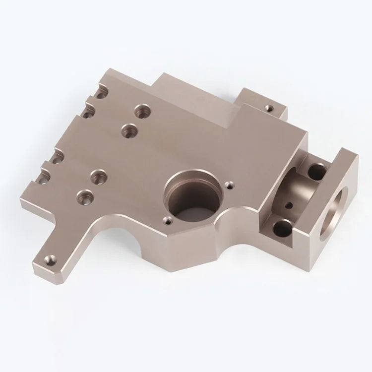 Custom Precision Anodized CNC Machining Aluminum Plate Thread Mounting Plate