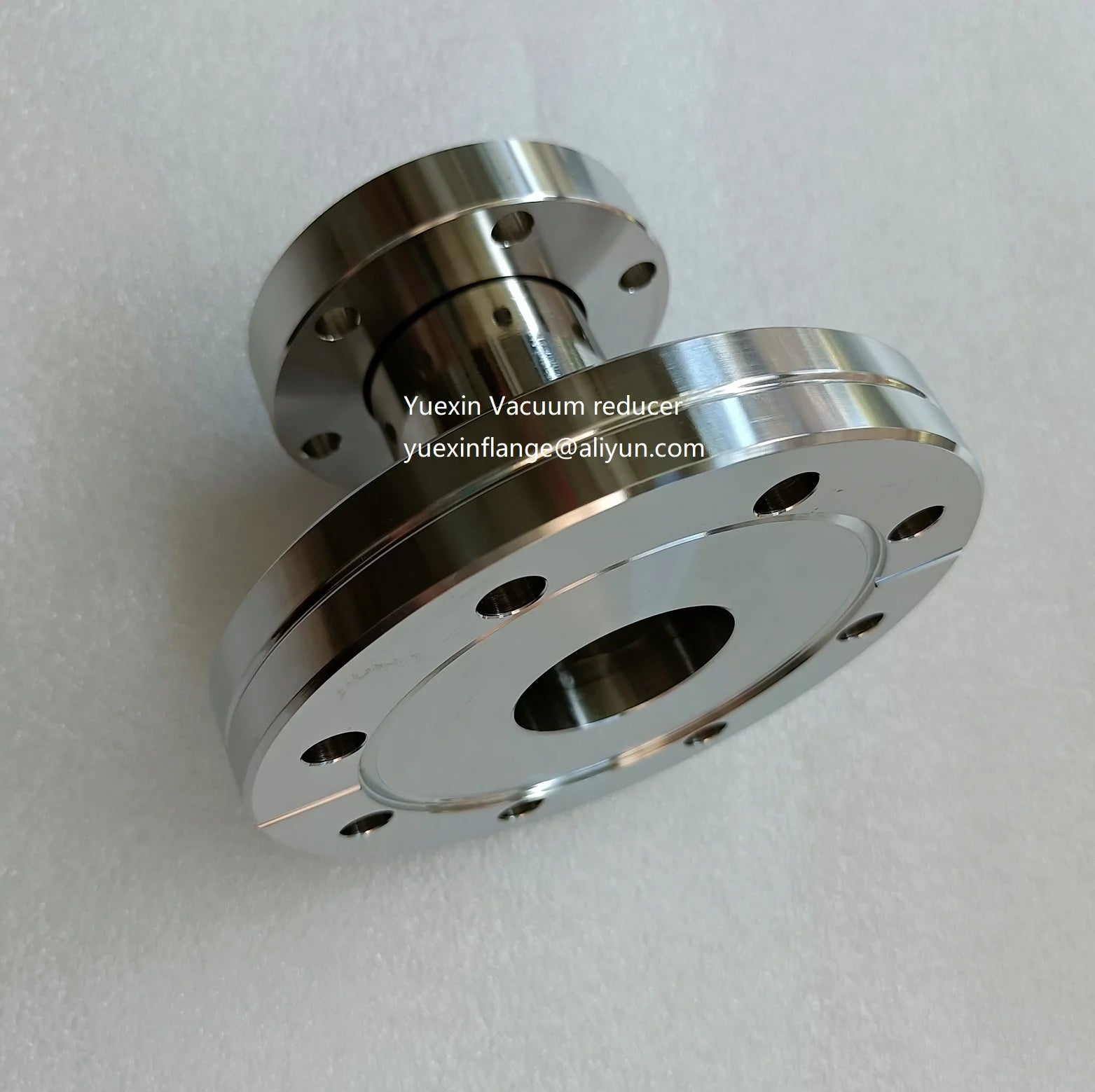 Weldment Stainless Steel CF35 & KF40 ISO Straight Conical Reducer for ultra High Vacuum System