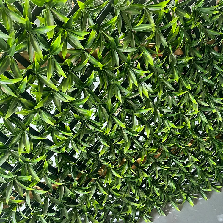 K-0311 Multiple Sizes Expandable Privacy Anti-UV Home Greenery Ivy Artificial Plants Leaf Fence