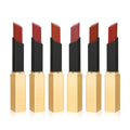 High Color Rendering Matte Lipstick Velvet Texture   Non Stick Cup Silky Delicate Easy to Color Moisturizing square Tube