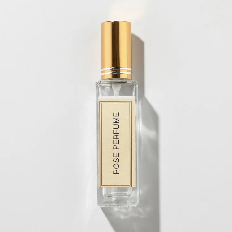 Free Sample 10ml 20ml 30ml 50ml Gold Aluminum Cover Rectangle Glass Spray Container Empty Perfume Bottle