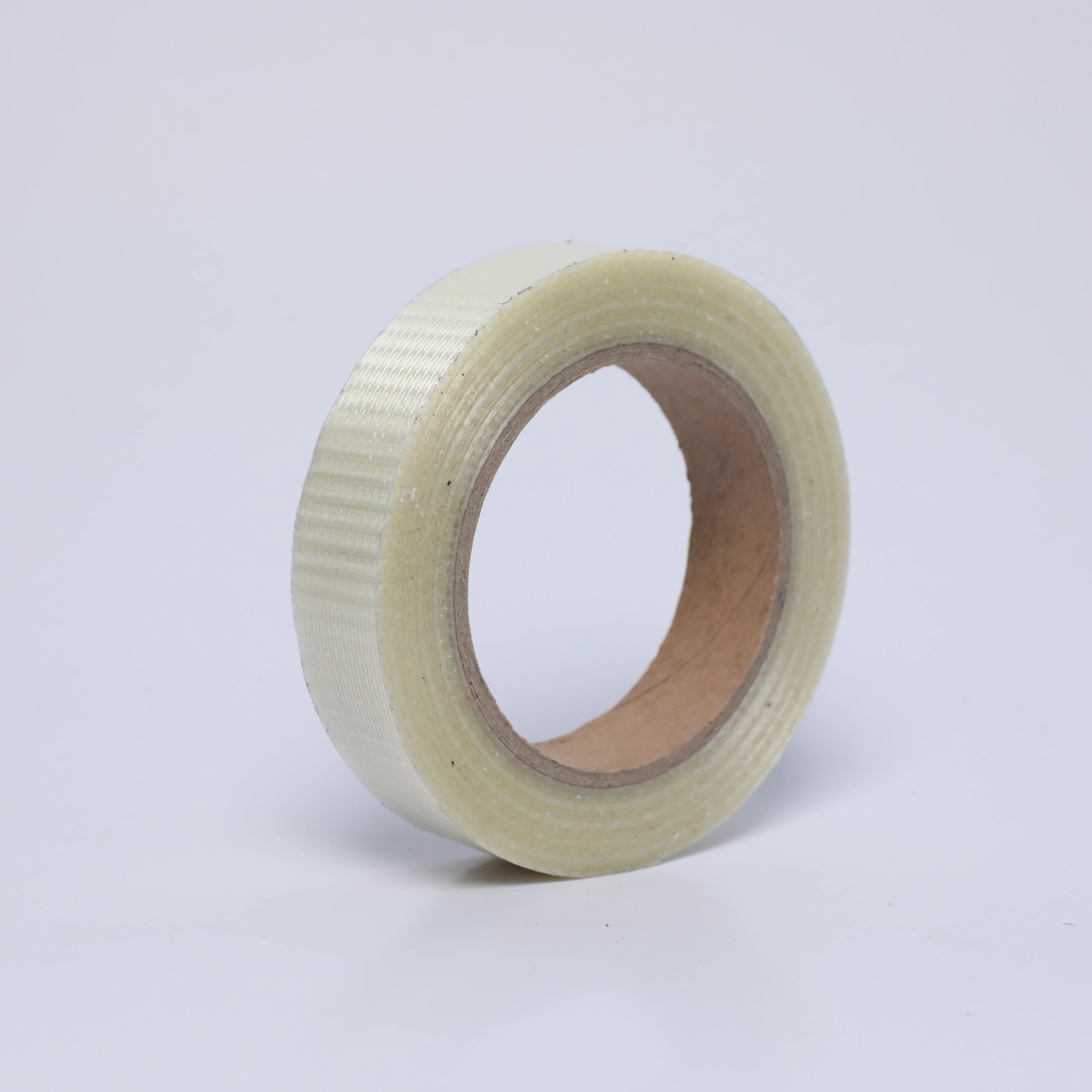 Heavy Duty Acrylic Adhesive Fiberglass Filament Tape Cross Weave Packing Wrapping for Bag Sealing Single Sided