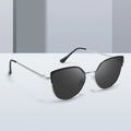 2024 New Design Metal Women Sunglasses Fashion Cat Eye UV400 Eyewear for Outdoor Trendy Colorful Sunglasses