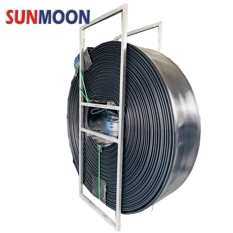 SUNMOON Reasonable Design 10inch High Abrasion Resistance TPU Layflat Hose Supplier High Pressure Lightweight
