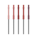 Hot Selling BPA Free Reusable Stainless Steel Straw With Removable Silicone Tip