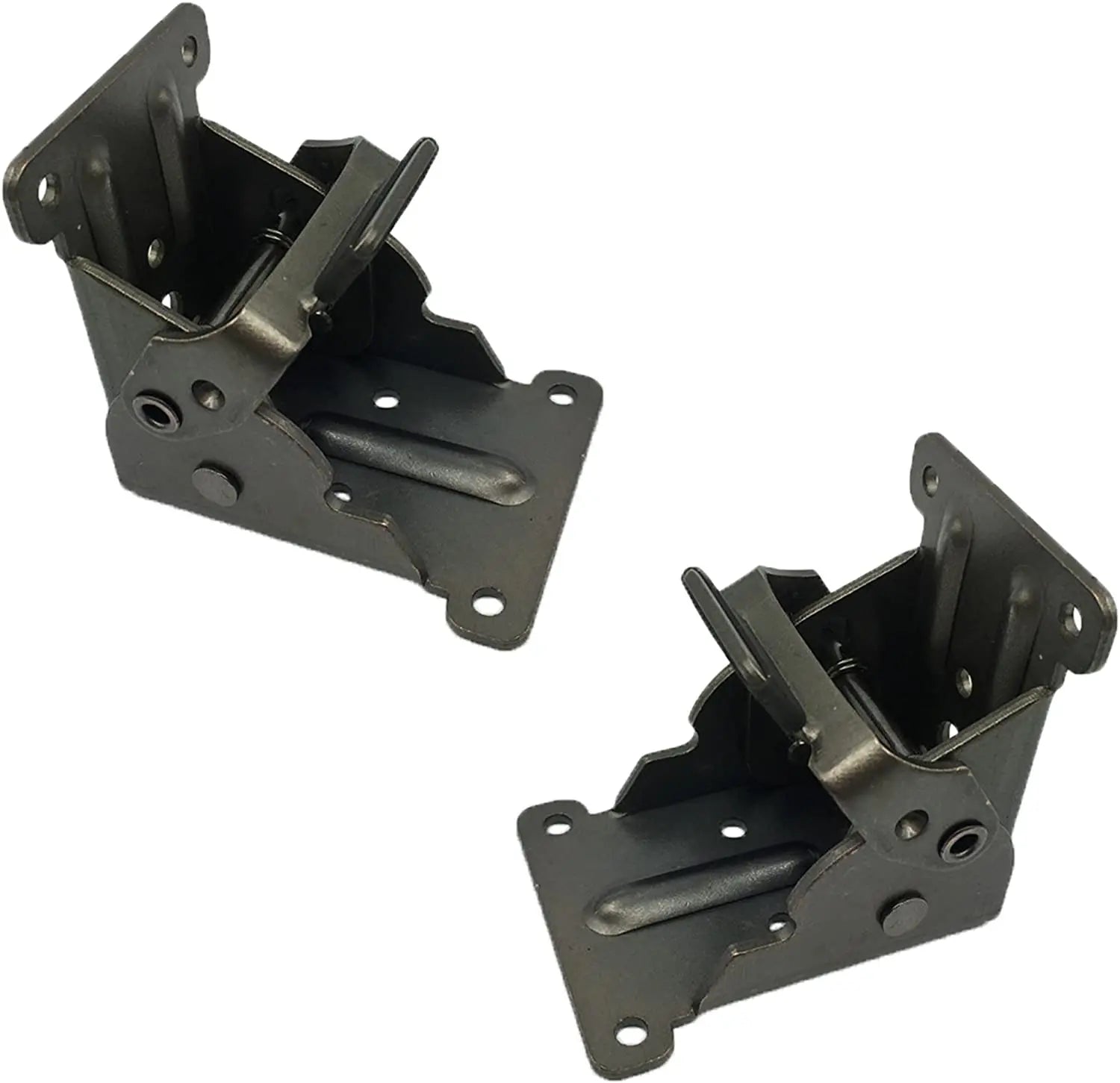 Folding Brackets Lock Extension Support for Table Bed Leg Bronze Steel Foldable Hinge