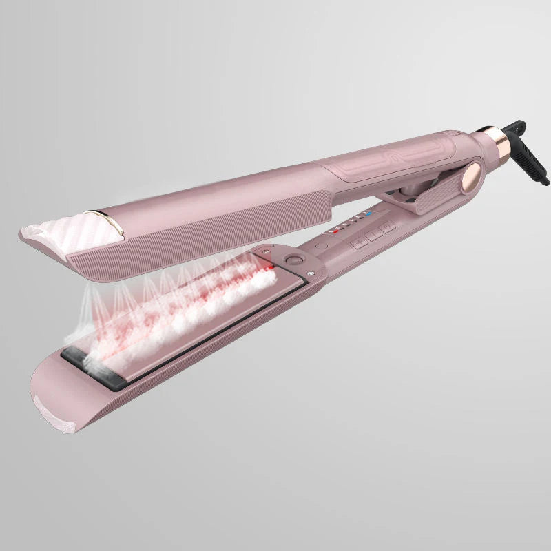 Mesky Customized Hair Straightener Fast Heating Anti-scald Design Fashion Light Infrared and Hair Straightener