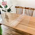 Factory Supplier Vinyl Table protection clear Pvc Table Cover 2mm Roll Transparent Table Cover