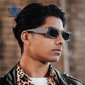 Teenyoun Factory ODM/OEM Vintage Rectangle Shades Small Frames Square Custom Logo Sunglasses for Men Women 2024 Wholesale