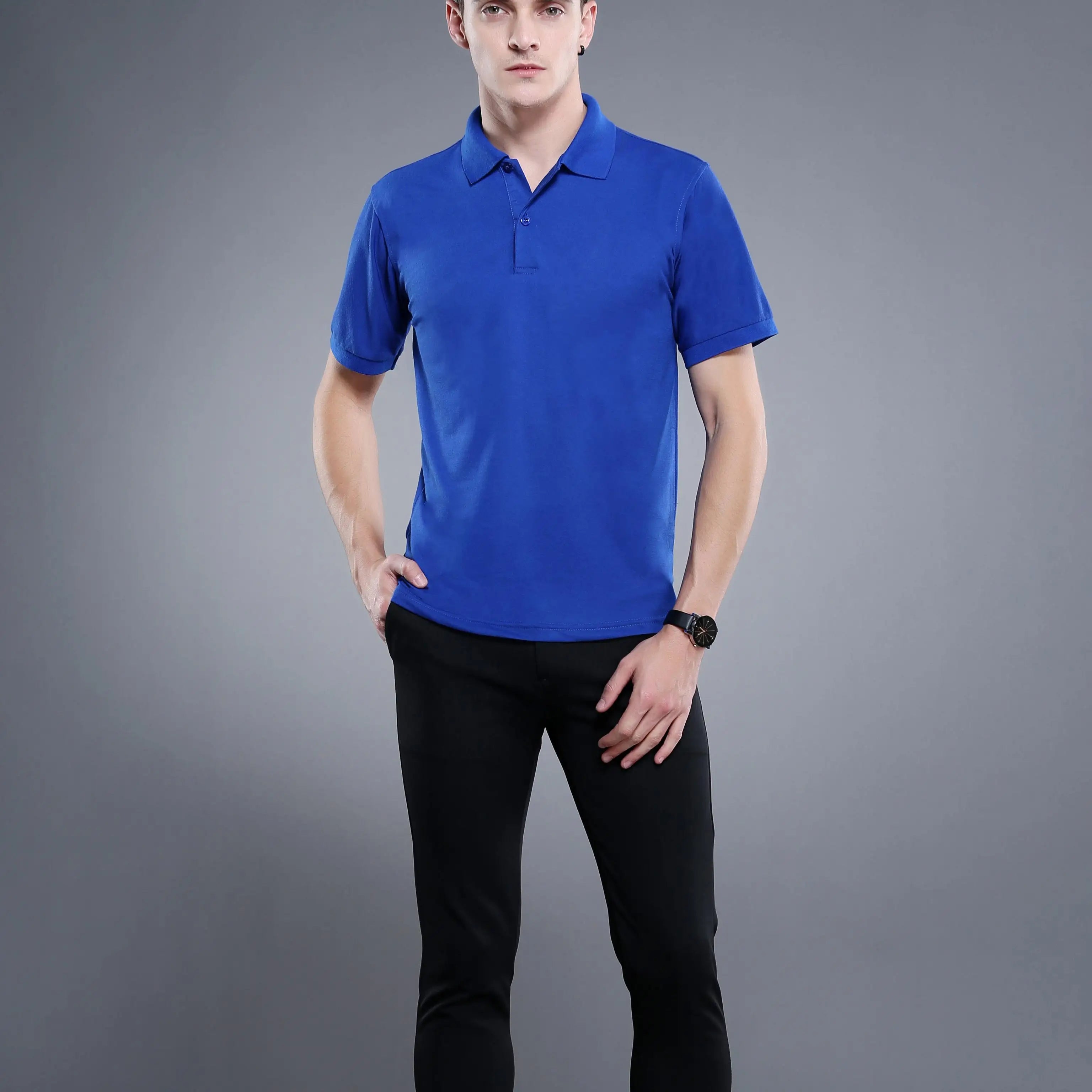 Customized Printing Embroidered Cotton Golf Polo Men Sports Shirts Logo Polo T Shirts Casual Sublimation Polo Shirts
