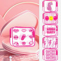 2025 Large Capacity PVC Transparent Makeup Bag Waterproof Holiday Gift & Travel Storage Case with Logo