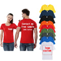 180g 200g 220g Short Sleeve Oversize Blank T Shirt 100% Cotton Custom Printed Logo Plain T Shirt for Men