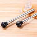 Premium Stainless Steel Logo Bar Utensils for Bartenders & Home Kitchen Including Lemon Hammer Tools & Broken Popsicles