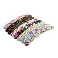 Wholesale Printed Double-Sided Curve Nail Files 100 180 Grit Emery Board Manicure Pedicure Art Tools Straight Durable Logo
