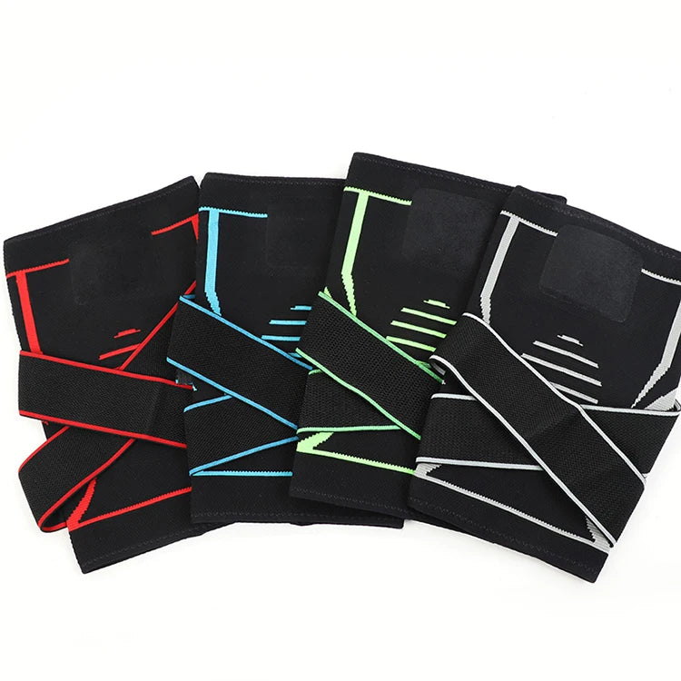 Custom Wholesale Knee Support Stabilizer Brace Elastic Strap for Running Crawling Sports-Waterproof Breathable Lightweight Pain