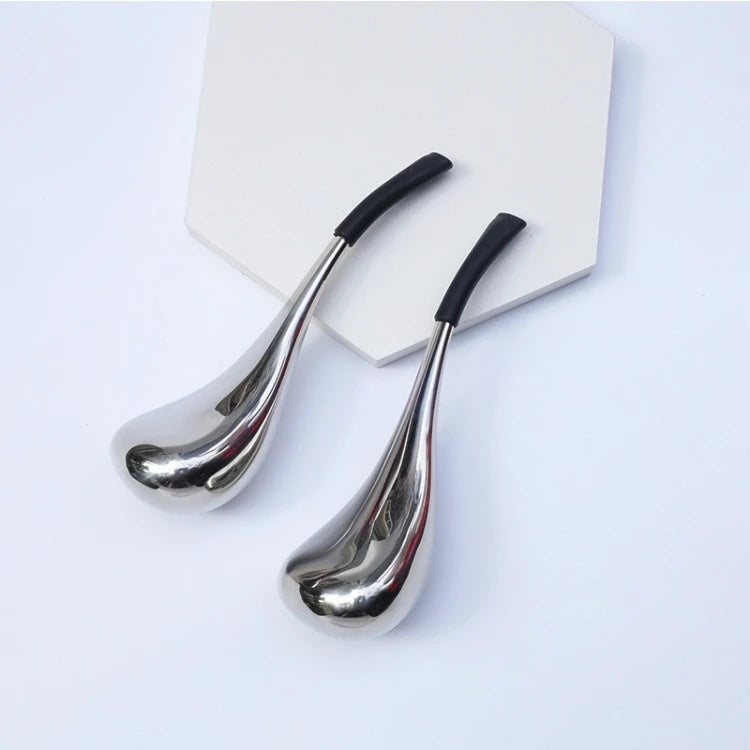2025 Unique Cooling Spoons Beauty Massage 304 Stainless Steel Ice Roller Globes Eye Freeze Cryo Stick