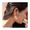 New Best Seller Hollow Water Drop Earring 18K Gold Plated Stainless Steel Women Teardrop Earring Tarnish Free