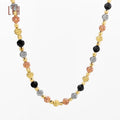 LFH White Black Rose Gold Ball Chains 18K Ball Solid Gold Chain AU750 Real Gold Necklace Jewelry Wholesale 18 Inch