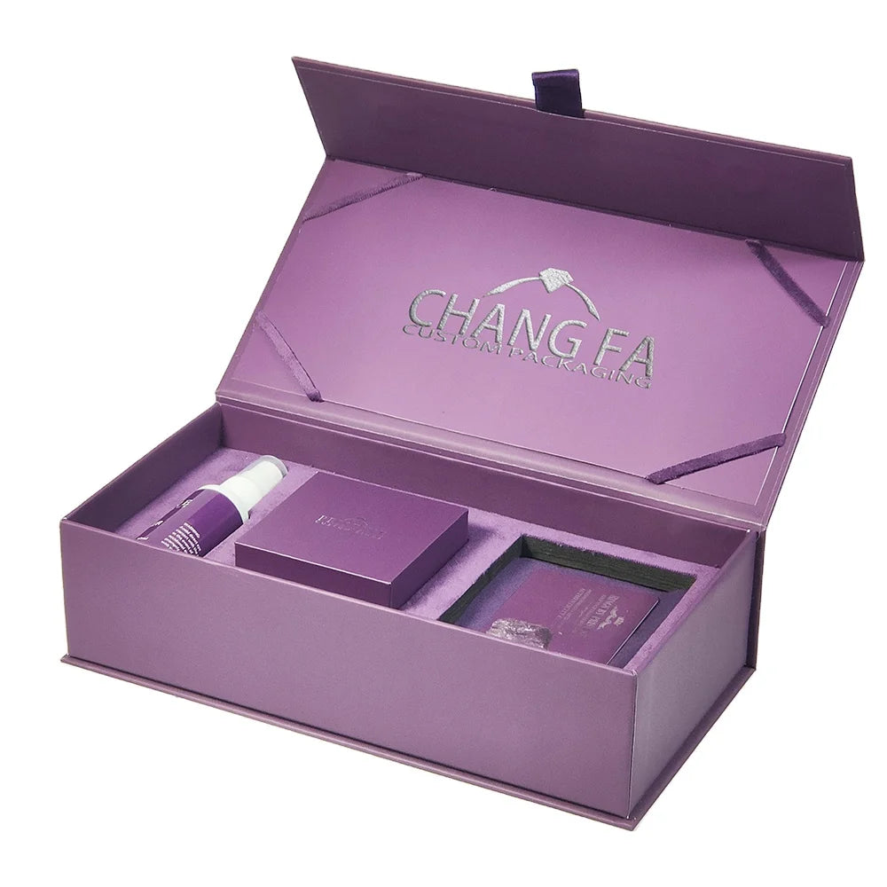 Magnetic Jewellery Watch Packing Bracelet Logo Cardboard Necklace Ring Custom Luxury Paper Packaging Jewelry Gift Box