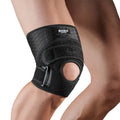 JINGBA Low MOQ Manufacturer Neoprene Premium Quality Elastic Compression Knee Support Brace for Weightlifting Outdoor Sports