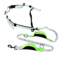 2025 Hands Free Dog Leash for Running Walking Durable Dual-Handle Bungee Dog Leash With Adjustable Waist Belt Pet Accessories