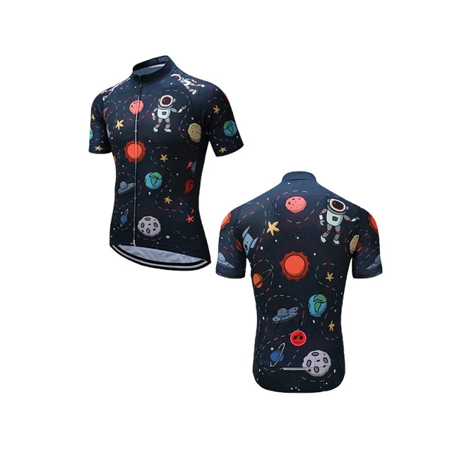 Wholesale Customized Logo Short Sleeve Cycling Jersey for Men Women