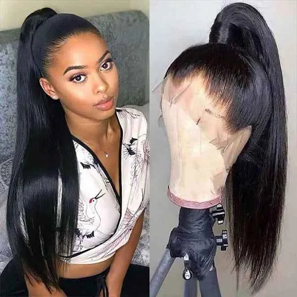 Transparent Full Hd Lace Front WigRaw Hair Wig Human Hair Vendor for Black WomenNatural Color Lace Front Human Hair Wigs