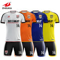 Custom Sublimation Print High Quality Soccer Team Uniform Football Jersey Shirt Full Set Men's Soccer Jersey