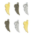 3 Color Antique Bronze Wing Charm Fit for Bracelets Necklace Pendant DIY Metal Jewelry 29*11mm D410