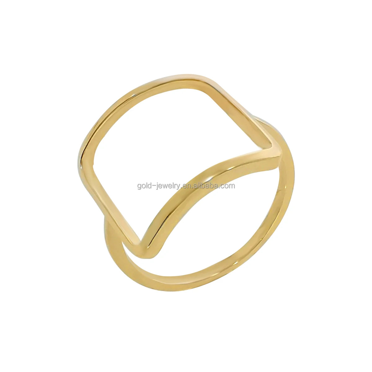 AU585 14k Real Gold Women Ring Jewelry Gift 14K Solid Yellow Gold Finger Ring Engagement Bands or Rings