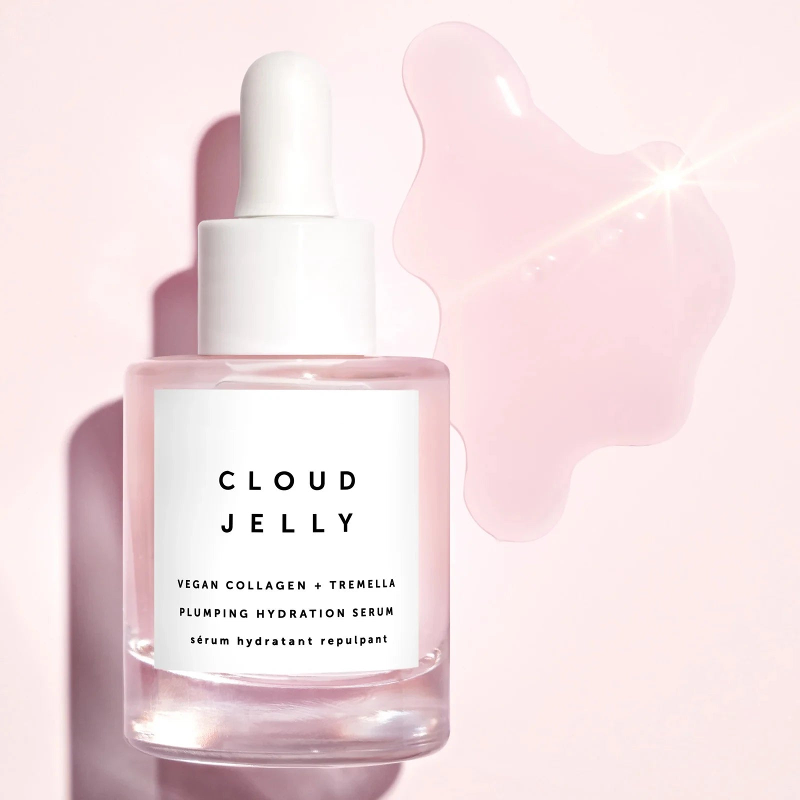 Aixin Face Serum Private Label Cloud Jelly Pink Plumping Hydration Serum for Face