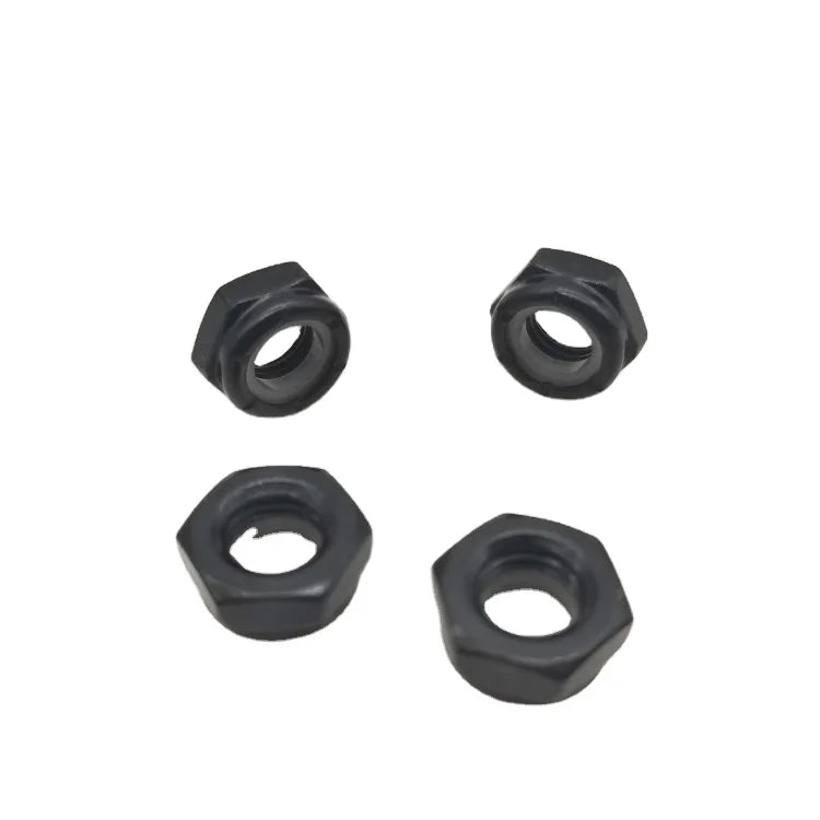 Professional Black Color Skateboard Longboard Axle Nuts for Truck