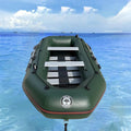 SOLAR MARINE 8.8ft Fishing Boat 3 Person Inflatable Kayak PVC Hull Material Folding Dinghy Rowing Canoe With Air Pump