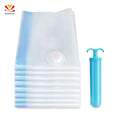 Factory Direct Hot Sale Medium Vacuum Storage Bags Cozy Essential Sealing Clothes Compression Transparent PA Travel Packing