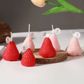 Creative Strawberry Decoration Candle Home Birthday Gifts Strawberry Scented Candles