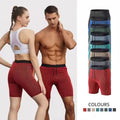 OEM Unisex Stretch Stripe Gym Shorts with Built-in Liner and Hidden Zipper Pocket for Fitness Running Yoga Training