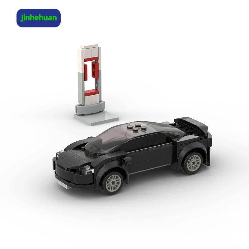 Moc Block Car Model Kit Building Block Sets Diy Toys Creative New Products Hot Kids for Children Mini Brick Sports Cars