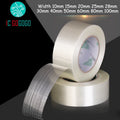 50M Glass Fiber Tape Glue Width 10mm - 10cm Toy Airplane Model Battery Explosion-proof Super Strong Single-sided 15MM Adhesive