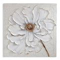 Textured Wall Art Decor Print Flower Art Decorative 3d Textured Abstract Canvas Oil Painting Art Cuadros Decoracion