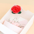 Luxury Smokeless Rose Birthday Candle in Bulk Wonderful Home Decoration for Parties for New Year and Easter Celebrations