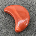 2026 Mini size Natural Red Jasper Crystal Moons black obsidian Healing Gemstone blue golden sand Moon Reiki stars