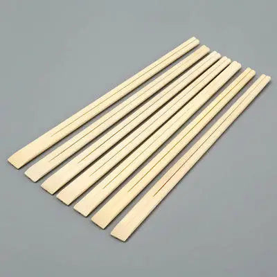 ESTICK Bulk Wholesale Chinese Custom Printed Disposable Bamboo Hashi Tensoge Chopsticks Individually Wrapped Food Grade Back