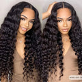 200 Density Natural Color Human Hair Wigs Vendors Cheap Raw Vietnamese Deep Wave Lace Front Wigs 13x4 Full Frontal Pre Plucked