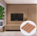 Factory Price Custom Interior Decorative Strip Cladding Wood Alternative WPC Wall Panel