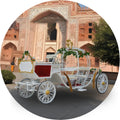 Mobile Horse Cart Gracefully Princess Horse Carriage Electric Cinderella Carriage Wedding Pumpkin Carriage