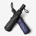 Automatic Windproof Waterproof 3-Fold Advertising/Gift Umbrella Solid Color Single Layer Custom Logo Low Price 8Ribs Auto Open