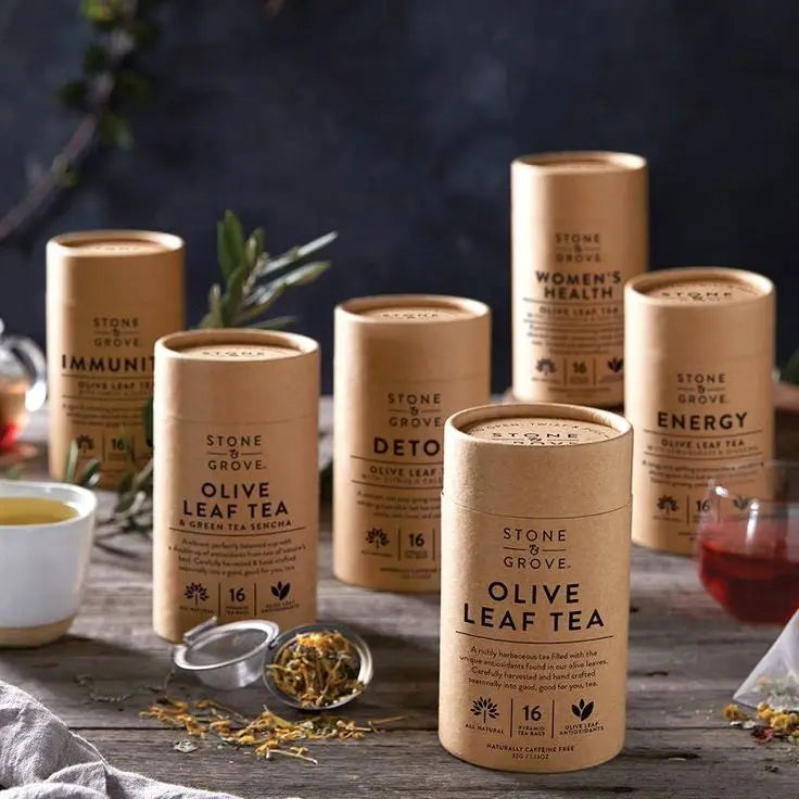 Custom Biodegradable Cardboard  Eco Friendly Food Grade Kraft Paper Cylinder Tube for Herbs Dried Fruit Organic Tea  Packaging