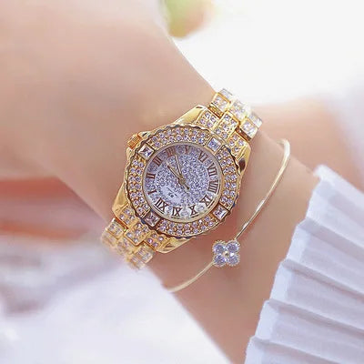 BS BEE SISTER FA08040 Women Watch Fashion Elegant Waterproof Watches Diamond Ladies Casual Women's Bracelet Wrist Reloj Mujer