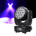 High Brightness 19X15W Moving Head Wash Zoom Light RGBW 4in1 Bee Eye Disco Bar Dj Stage Light DMX LED Moving Head Light MegaBDM